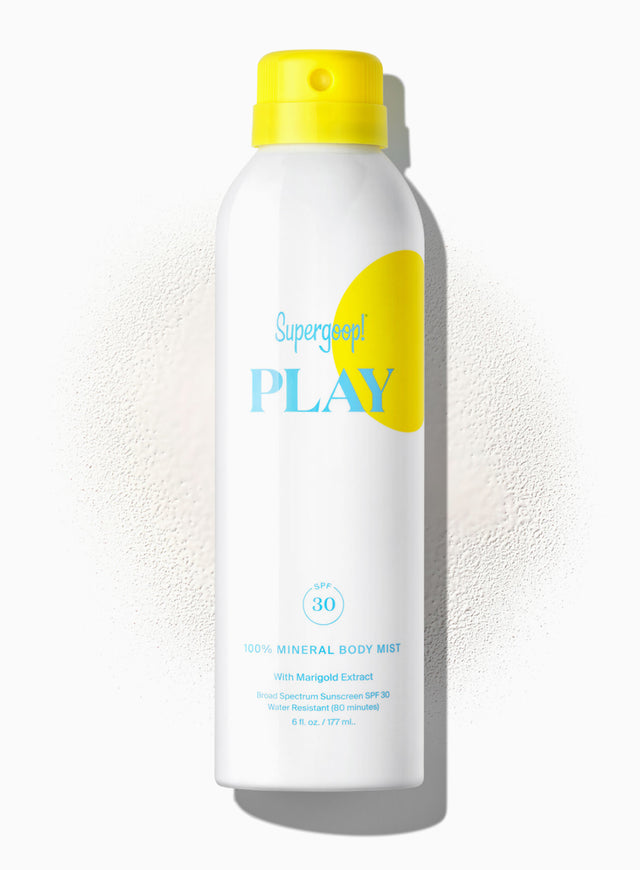 Supergoop! PLAY 100% Mineral Body Mist SPF 30 with Marigold Extract Packshot